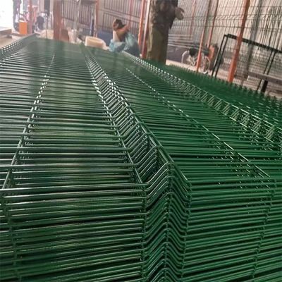 Горячая продажа с порошковым покрытием, зеленая сетка для сельского хозяйства, 3D сварная сетка, панель ограждения