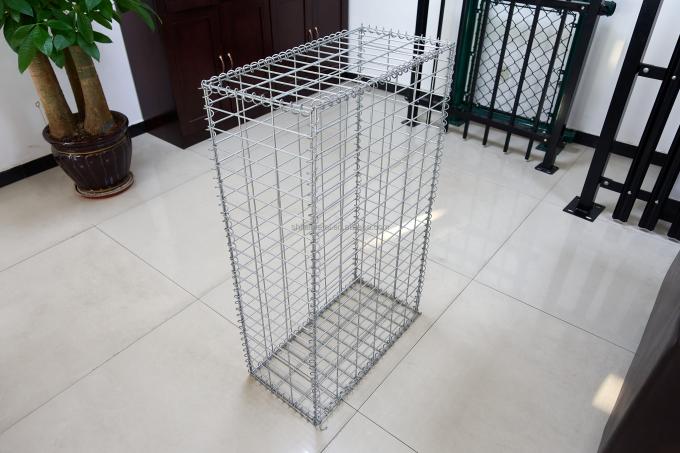 Противоржавеющее горячее оцинкованное ги габионное коробка 3x1x1m износостойкость 4