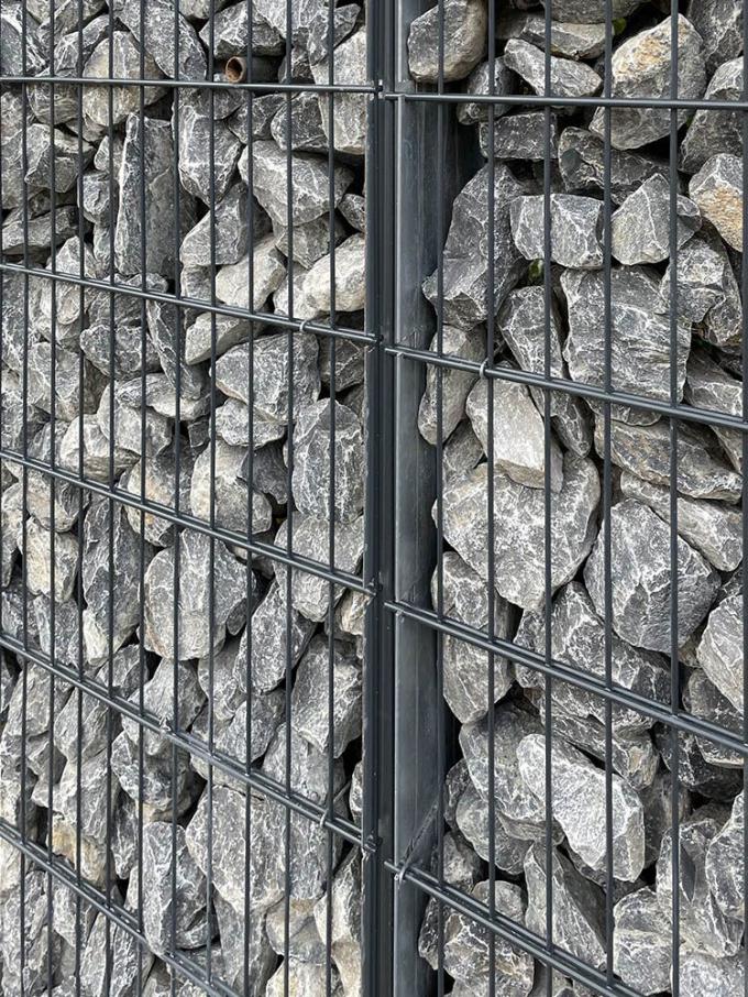 Противоржавеющее горячее оцинкованное ги габионное коробка 3x1x1m износостойкость 11