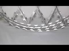 Bto-22 450 мм оцинкованный Concertina бритва колючая проволока колючая проволока